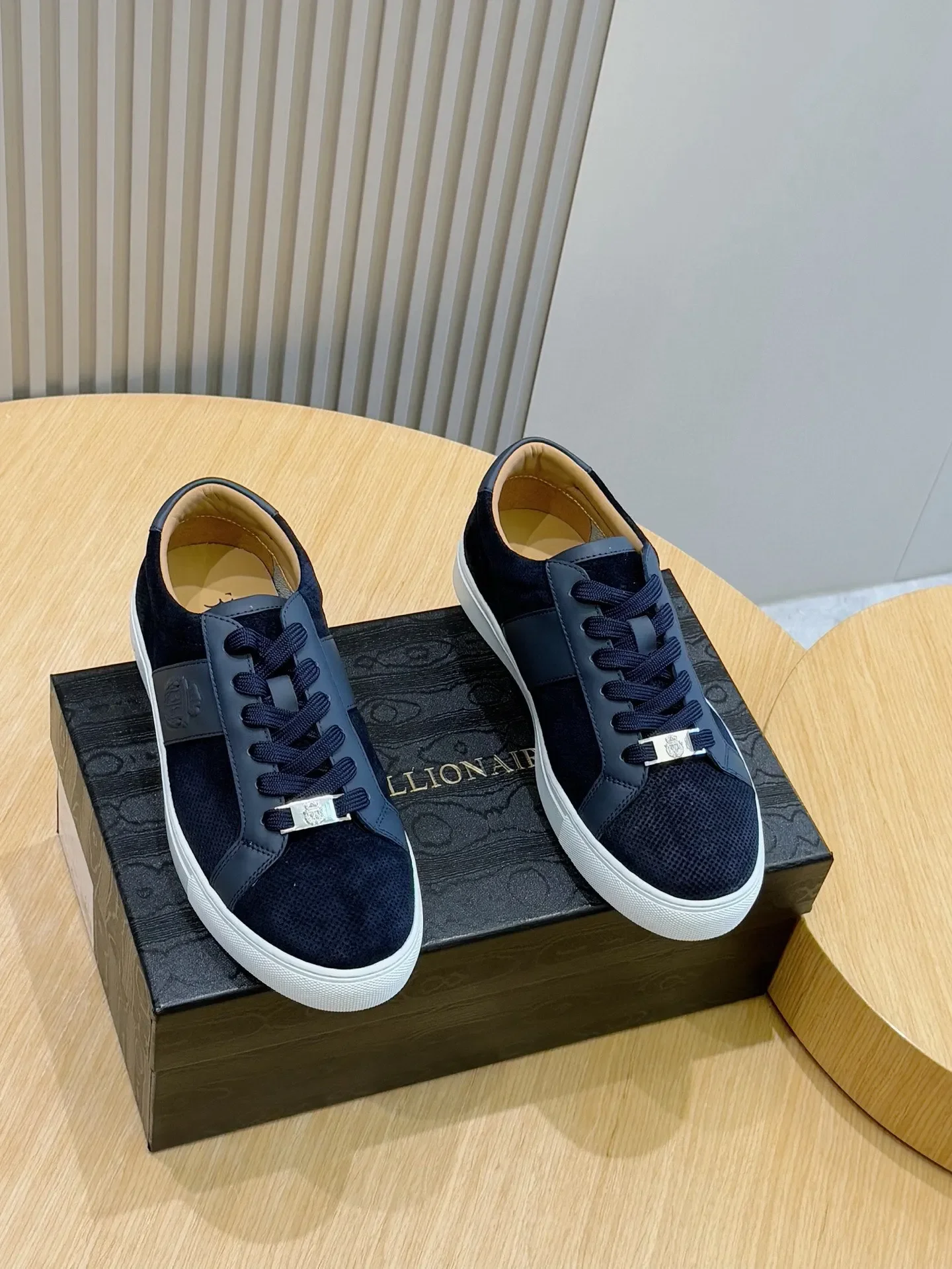 BILLIONAIRE BLSK CPRT Shoes Men‘s Cowhide 2025 new sports fashion high quality outdoors genuine leather European big size 38-46