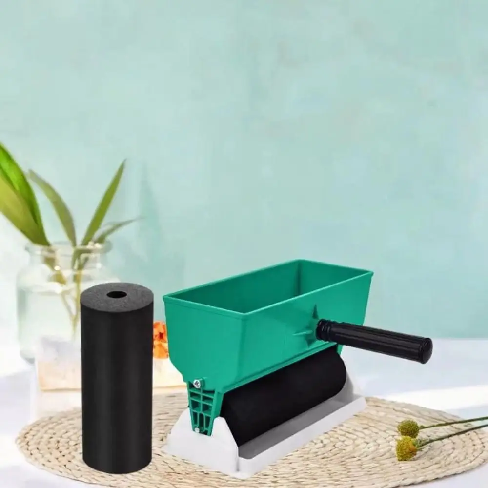 

ABS Industrial Plastic Manual Glue Machine Foamed Rubber Wheel Sponge Roller Drum-type Manual Gluing Machine 180/320ml 3in/6in