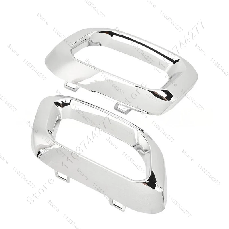 Para 2020-2023 benz x253 c253 glc300 w167 gle350 gle450 x167 gls450 tubo de escape amortecedor traseiro guarnição cromada 1678856900 1678857000