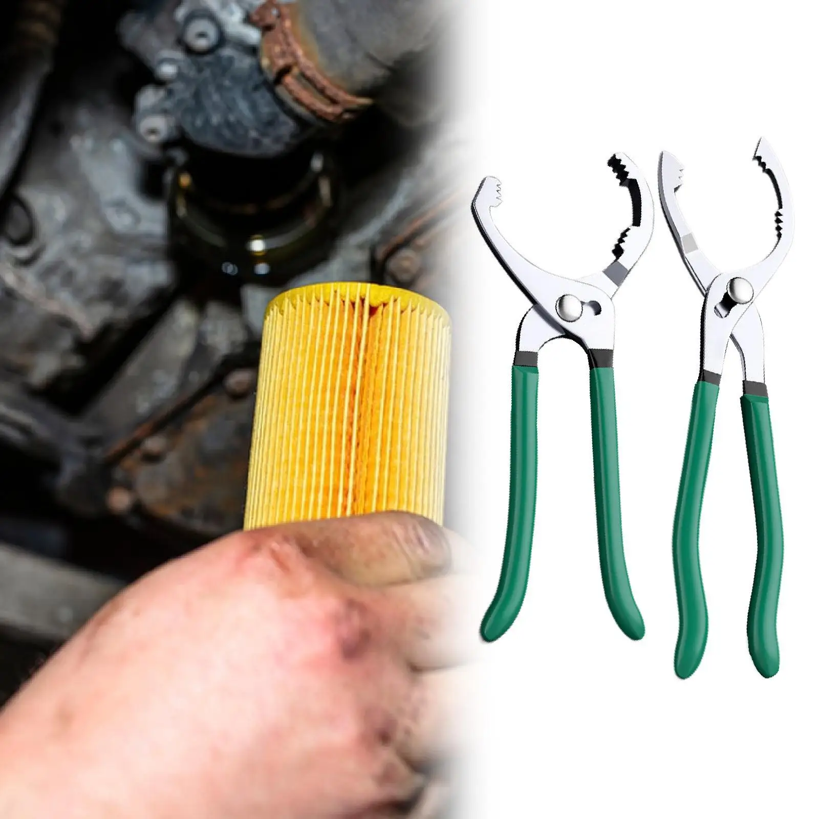 

Generic Oil Filter Wrench Sturdy Universal Premium Portable Professional