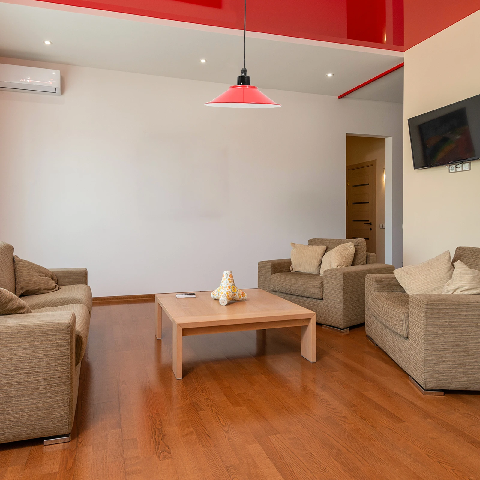 

Aluminum Lampshade Ch Hanging Light Modern Decor Office Pendant Lamp Vintage Style Warm Atmosphere Suitable Various Places