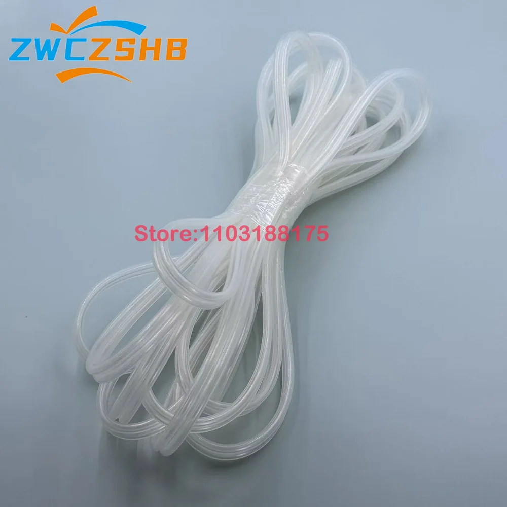 5 متر لينة سيليكون الحبر أنبوب خط مزدوج خطين لإبسون ميماكي غطاء علوي Mutoh VJ 1604 1624 مضخة الجمعية الأنابيب خرطوم 4.5*2.5 مللي متر #5