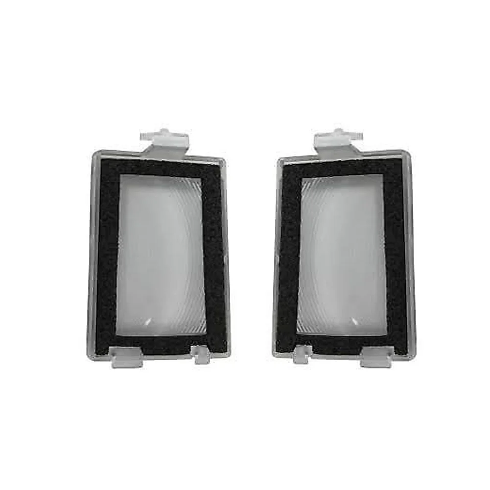 Nova lente de luz de placa 68020954 AB 68020955 Acessórios para carro AB substituição direta à prova de poeira para Jeep For Grand