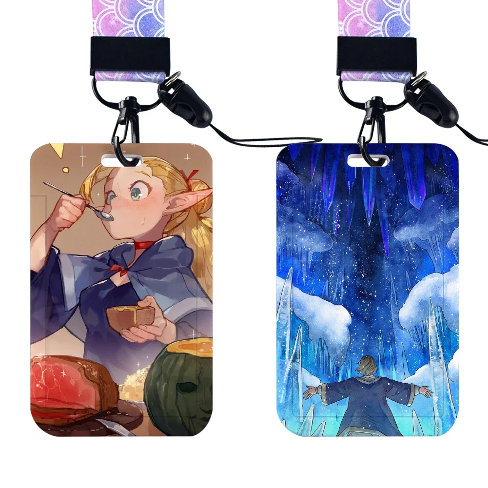 Japanese Wholesale Anime Lanyard For Keys Chain ID Credit Card Cover Bus Card Holder Charm Badge Holder - Image 3