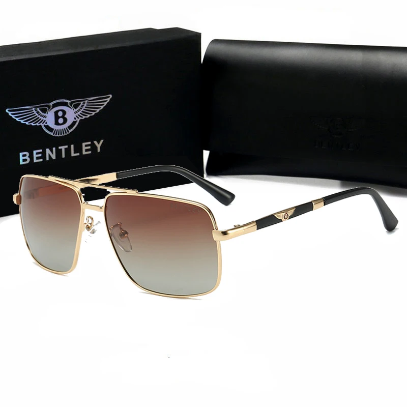 Für Bentley Continental GT Bentayga Flying MULLINER Hurtling Spurlogo Auto High-End-Sonnenbrillen für Männer und Frauen