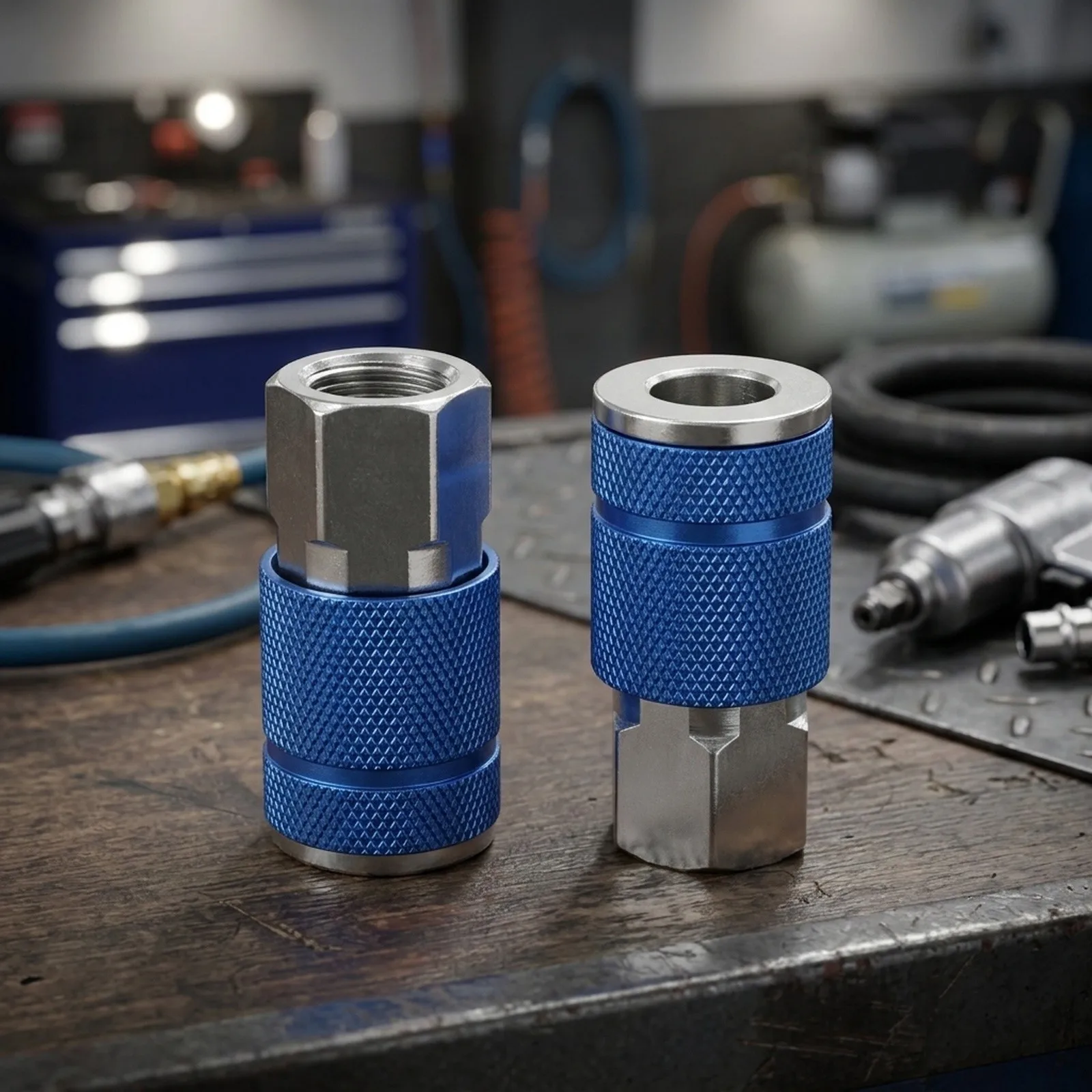 1/4 Inch NPT Female Quick Disconnect Air Coupler for Air Tools Air Blow Air Nailers and Pressure Washer Systems