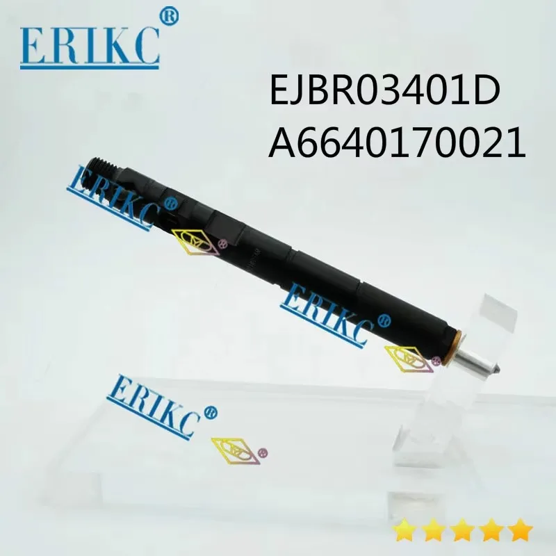 4PC A6640170021 Diesel Fuel Injector EJB R03401D Common Rail Injection Nozzle EJBR03401D For SSANG YONG KYRON A6640170021
