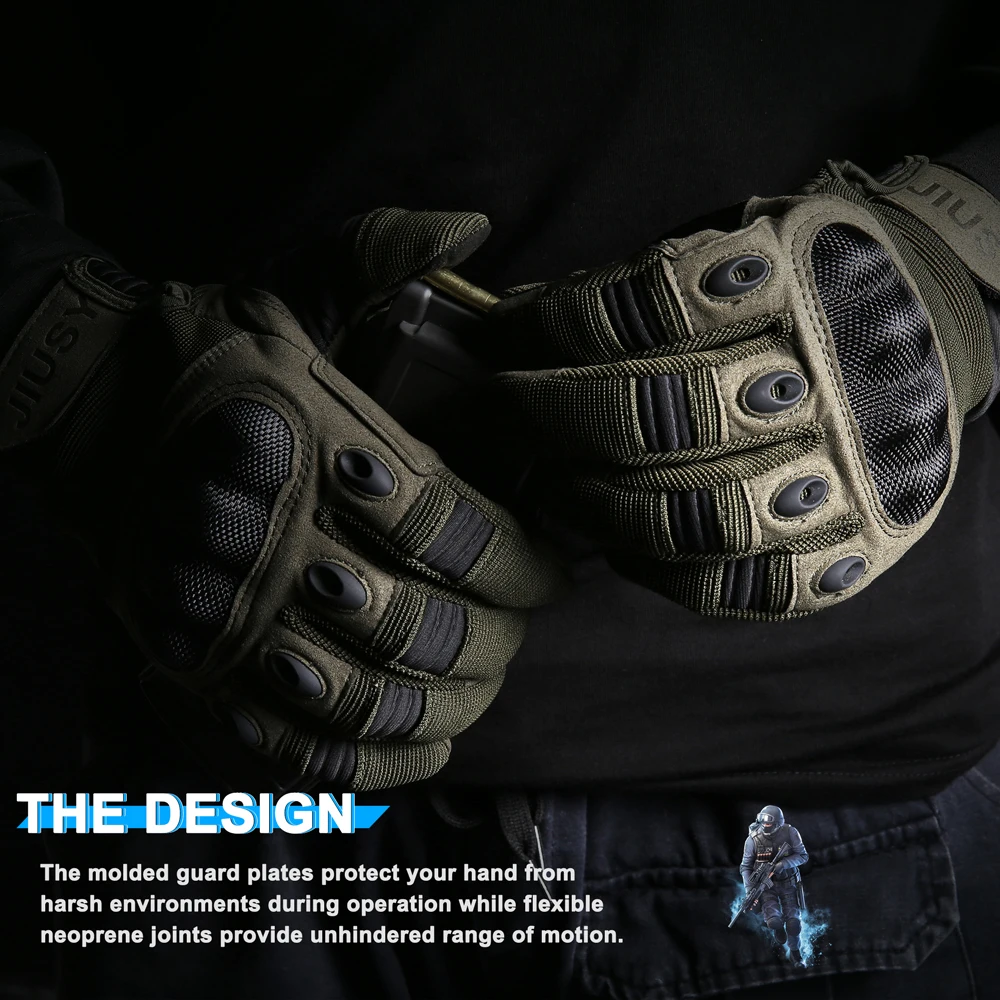 Touch Screen Tactical Gloves Outdoor Sport Paintball  Hunting Airsoft Combat Cycling Anti-Skid Work Protection Full Finger Glove