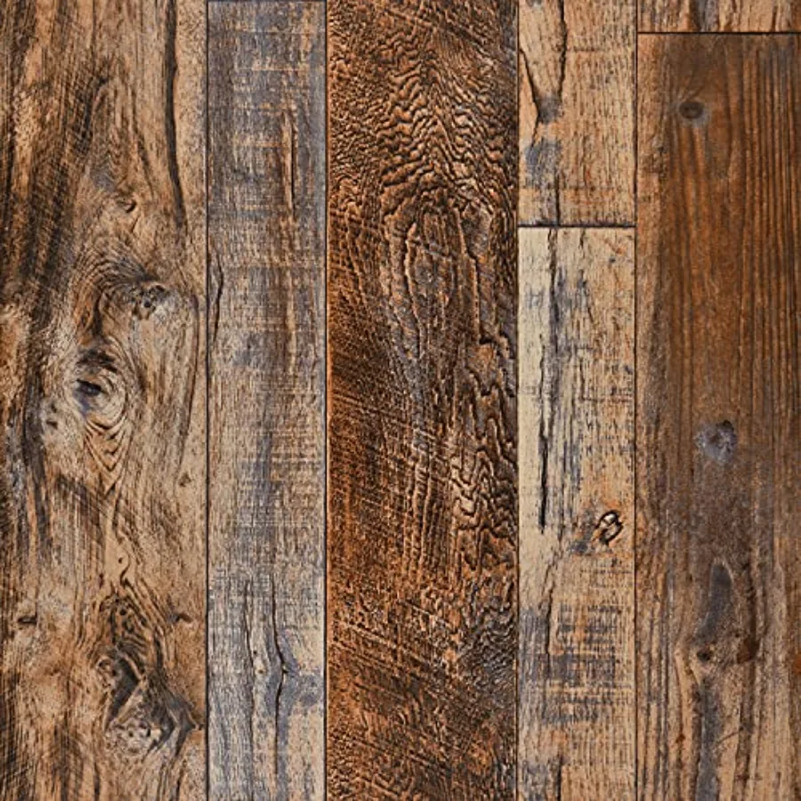 

17.71" x 708" Wood Wallpaper Peel and Stick Wallpaper Shiplap Self Adhesive Wall Paper Wood Contact Paper Removable for Cabinet