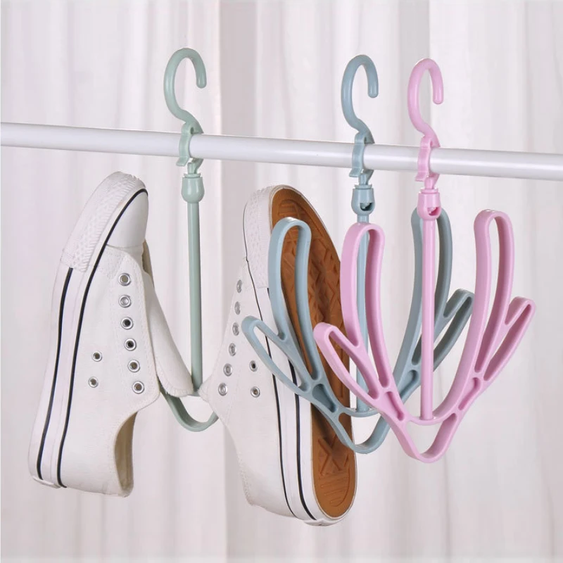 1/3/5Pcs Shoe Hanger,Hanging Shoe Organizer,Hanging Shoes Rack,Shoe Drying Rack, Shoe Dryer Rack,Shoes Hanging Drying Rack