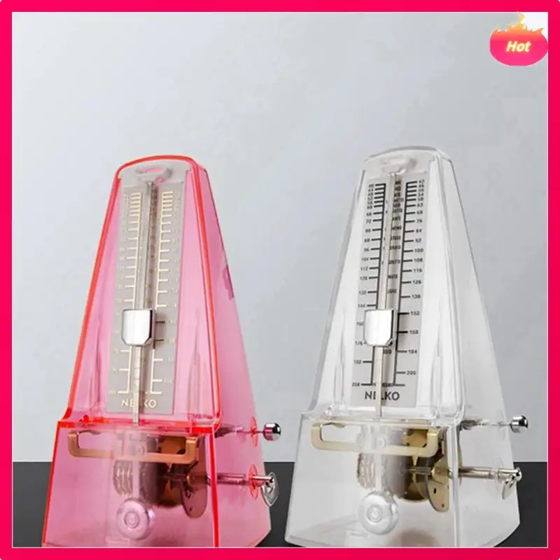 Multi 2PCS Violin Metronome Piano Metronome Slider  Metronome Metal Sliding Block Silver