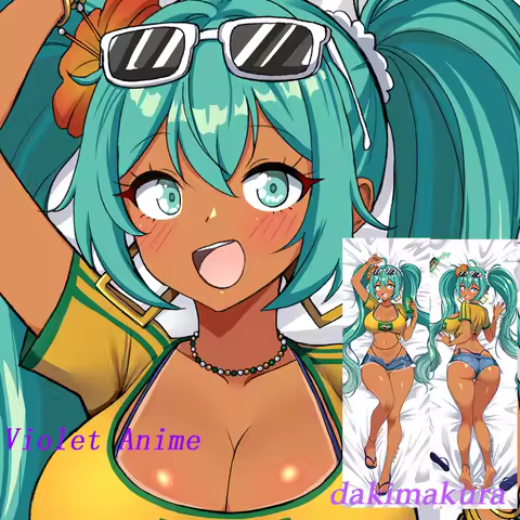 Dakimakura Anime Miku Double-sided Print Life-size Body Pillow Cover Bedding Gifts