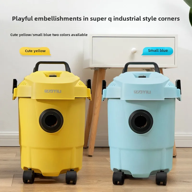 

Vacuum cleaner large suction suction and drag integrated seam special small decoration dry and wet bucket industrial use