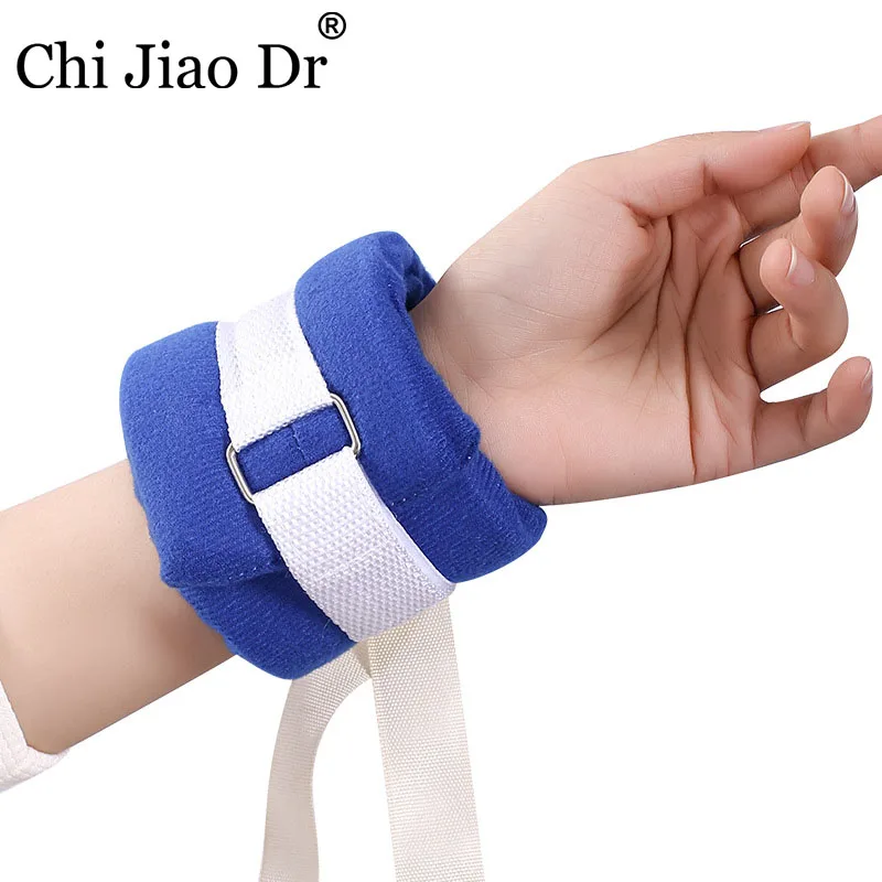 ChiJiao Dr Wrist Ankle Restraint Rope Upper Limb Arm Fixation Anti Scratch Care Restraint Belt Protective Limb Restraint Belt