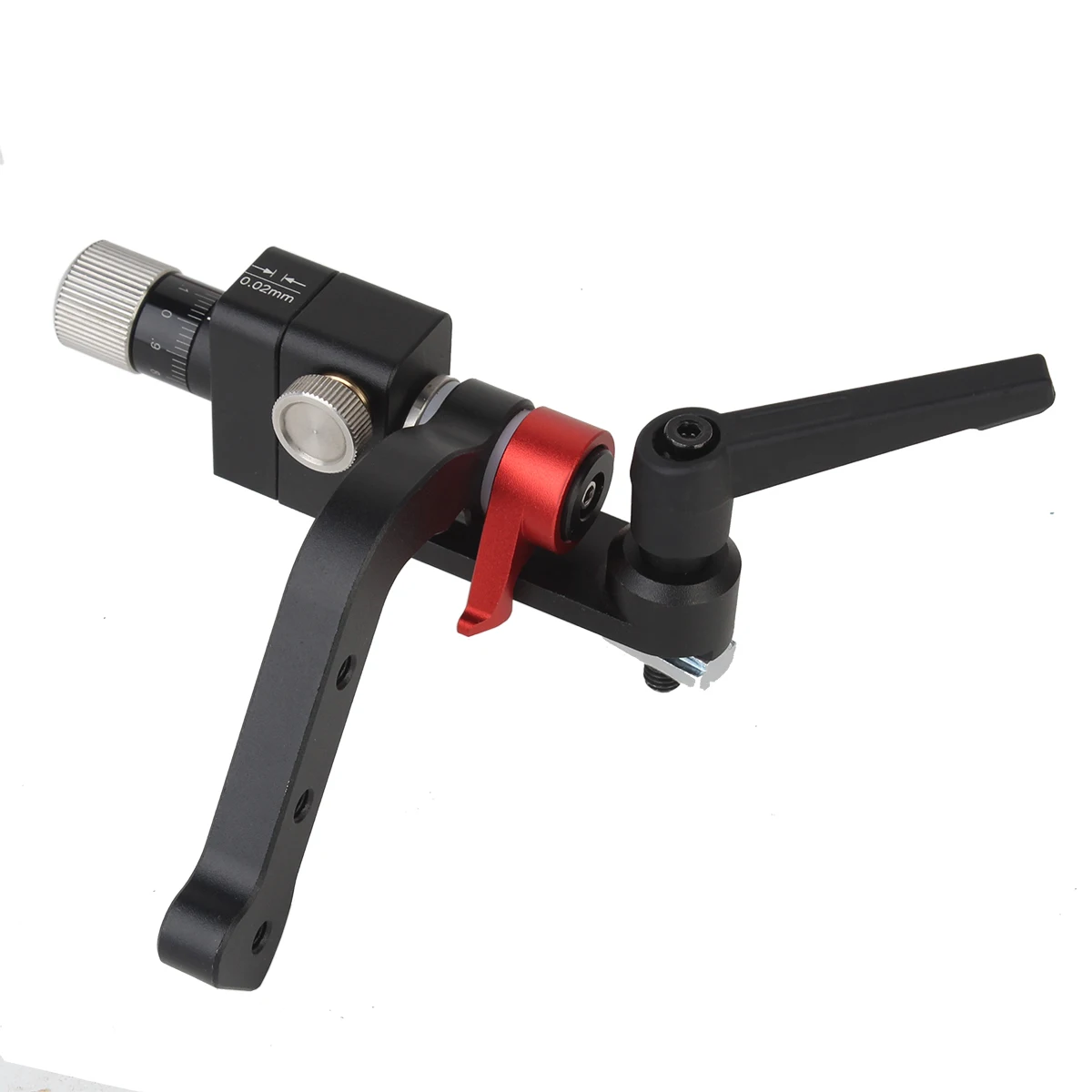 Houtbewerking Fijnafstelling Limiter 0,02 mm Zaagtafel Geleiderailzoeker Aluminium profiel Router Hekbegrenzer Vaste clip