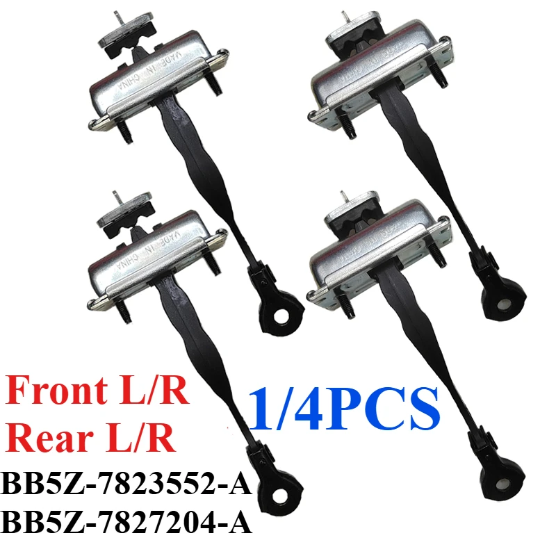

1/4PC Front Rear L/R For Ford Explorer Police 2011-2018 Car Door Hinge Stop Check Strap Limiter BB5Z-7823552-A BB5Z-7827204-A