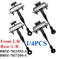 1/4 unidad delantera trasera L/R para Ford Explorer Police 2011-2018 bisagra de puerta de coche tope limitador de correa de retención BB5Z- 7823552 -Un BB5Z- 7827204 -A