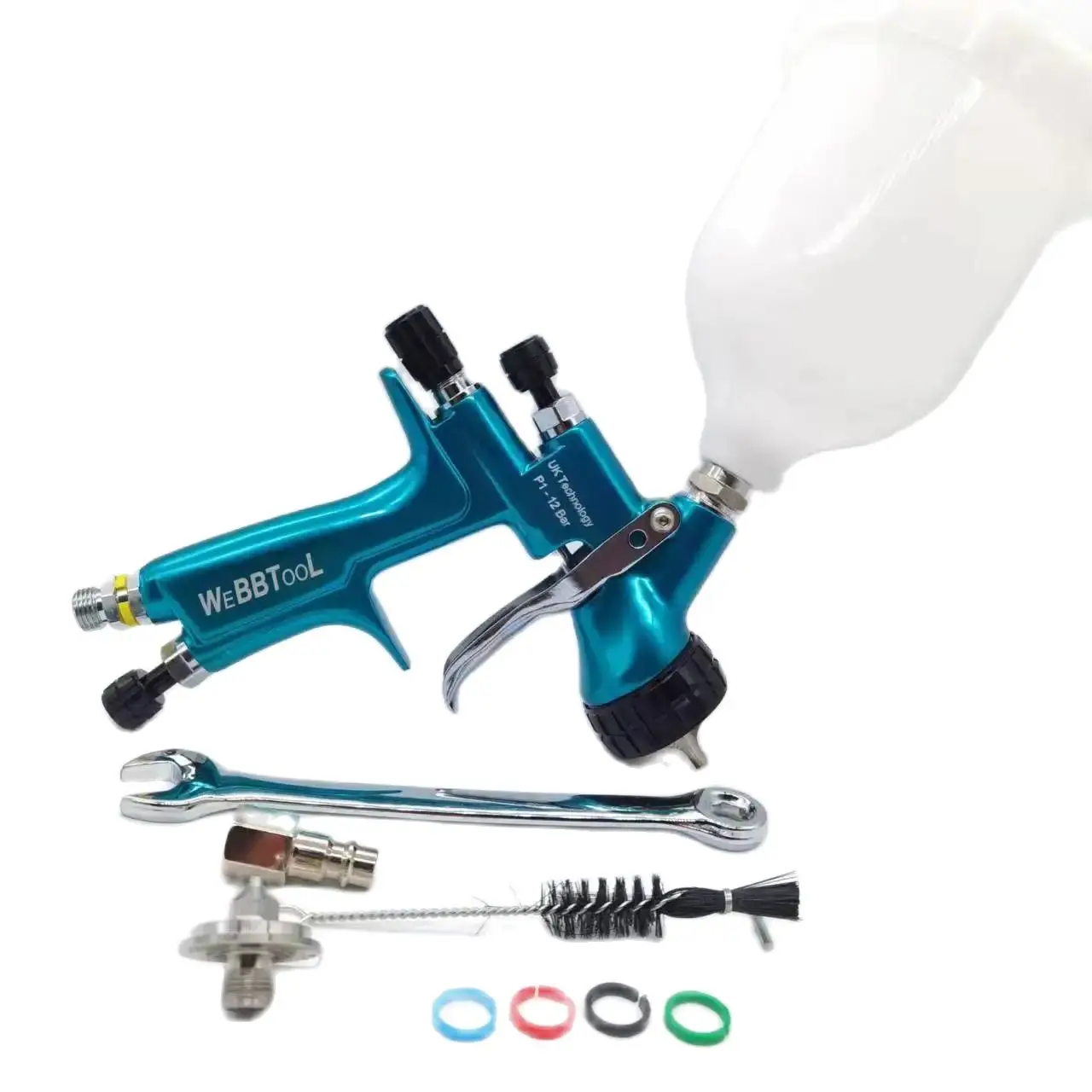 LVLP Senior Pro Spray Gun 1.3/1.5mm Stainless Steel Nozzle Paint Spray Guns Water-Based Paint Spray Gun Varnish Air Spray Gun