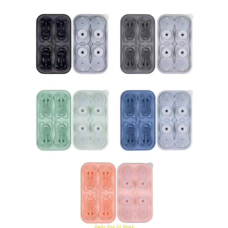 

Ice Tray 4 Cavity Low Temperature Resistance High Tenacity Non-stick