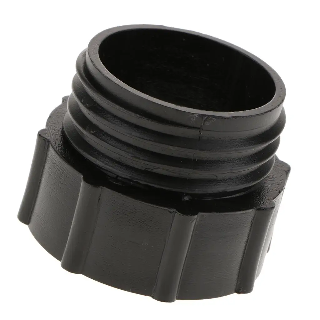 IBC Tank Adapter Black Plastic Hose Connector Industrial Water Tank Converter for Garden Barrels