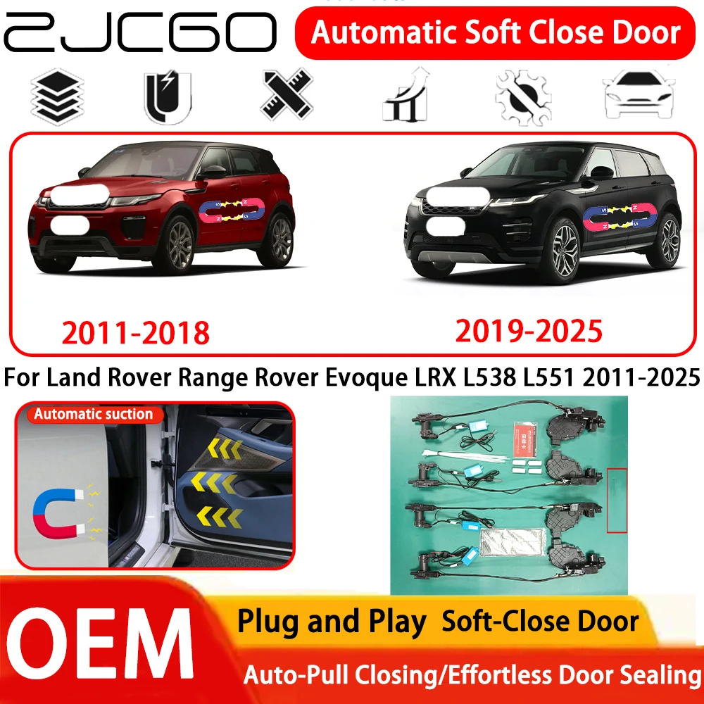 

for Land Rover Range Rover Evoque LRX L538 L551 2011-2025 Car OEM Plug and Play Automatic Electric Soft Close Door System ﻿
