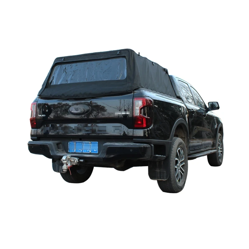 

Modification Car Accessories Popular Pickup Truck Topper Soft Can Cap Soft Bed Cover Use for F150 D-Max