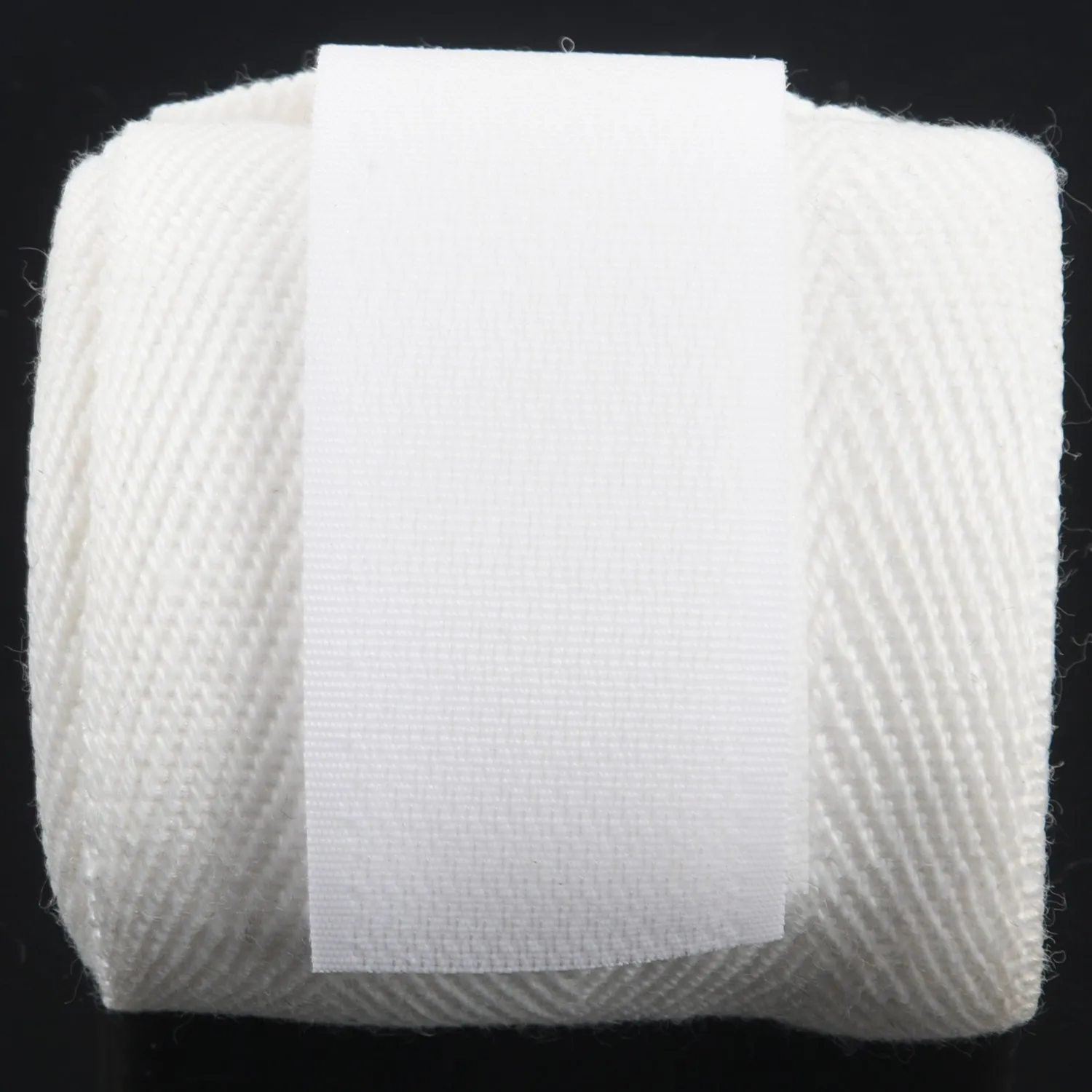 BISM, 1 шт., 2,5 м, эластичный хлопковый спортивный ремень, боксерский бандаж для санда, Муай Тай, ММА, тхэквондо, перчатки для рук, белые обертывания