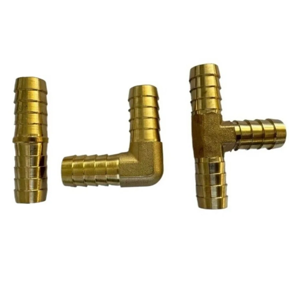 

1/8 дюйма, 3/16 дюйма, 1/4 дюйма, 5/16 дюйма, 3/8 дюйма, 1/2 дюйма, 5/8 дюйма, 3/4 дюйма, 7/8 дюйма, прямой коленчатый тройник, латунный фитинг для труб, соединитель для воды, мазута