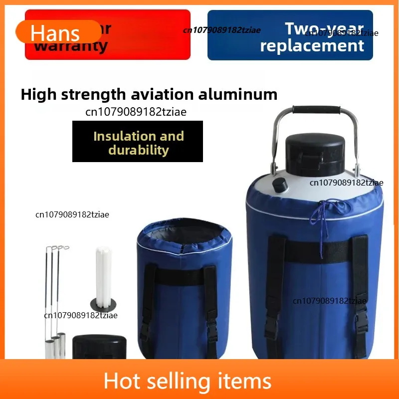 2026 Hot Item Gentuo liquid nitrogen tank 10 liters 6L20 liters 30 liters liquid nitrogen cylinder insulation bucket