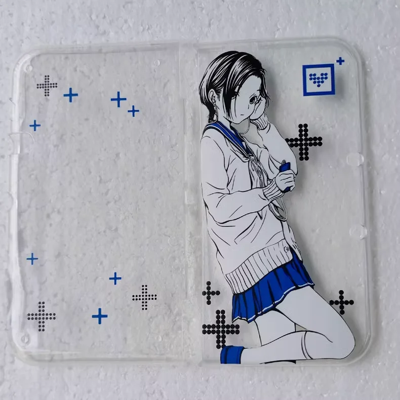 3ds شل nds شل الحب مع شقيقة تشى نينغينغ جميع الشخصيات حالة الكريستال الشفاف