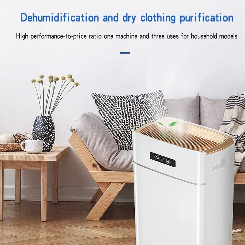 ER-620E Household Silent Dehumidifier Basement Air Dehumidifier Bedroom Hygroscopic Indoor Dehumidifier