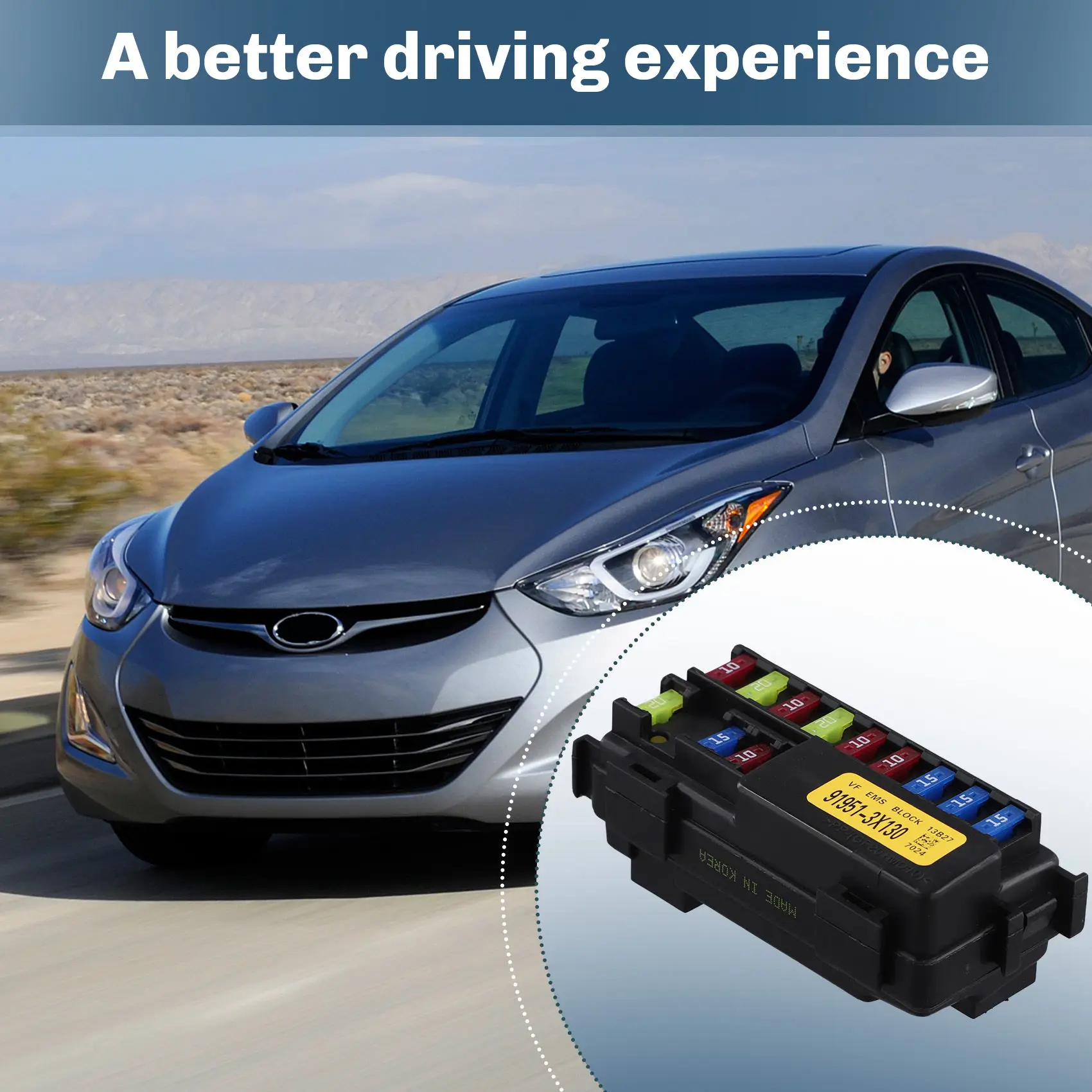 Excellent-Engine Small Fuse Box For Elantra MD 2014-2016 Engine Fuse Box Assyeng Module 91951-3X130 919513X130