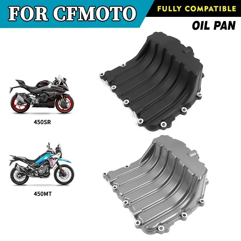 For CFMOTO 450MT Oil Pan CF Moto 450 MT 450SR Engine Bottom Cover Suit Protective Covers Motorcycle Original Parts