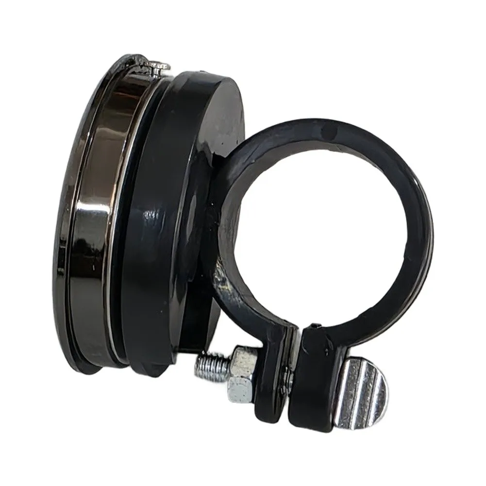 For Daily Commuting 25mm Handlebar Mount Clock Round Handlebar Mount Clock Lightweight Plastic Base No Wiring Required