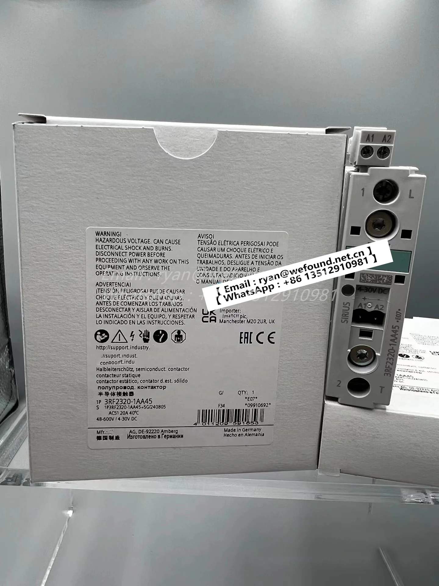 

3RF2320-1AA45, 3RF2340-1AA45, 3RF2410-1AB45, 3RK1308-0AC00-0CP0, 3RN2000-1AA30