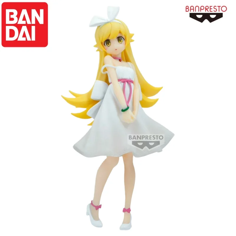 

Bandai In Stock Original Story Shinobu Oshino Doll Brand New Boxed Animation Peripherals Anime Characters Garage Banpresto