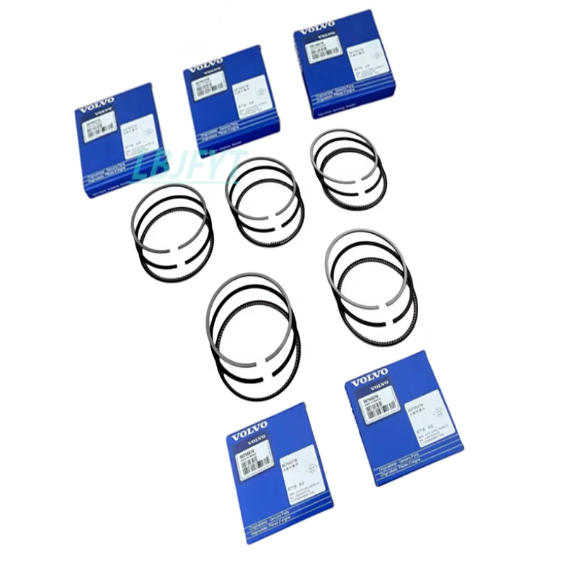 

5x piston ring set STD Φ81mm for Volvo S60 S80 V40 XC60 2.0 L5 b5254t12 b5204t8 31401697 31430138 9487328