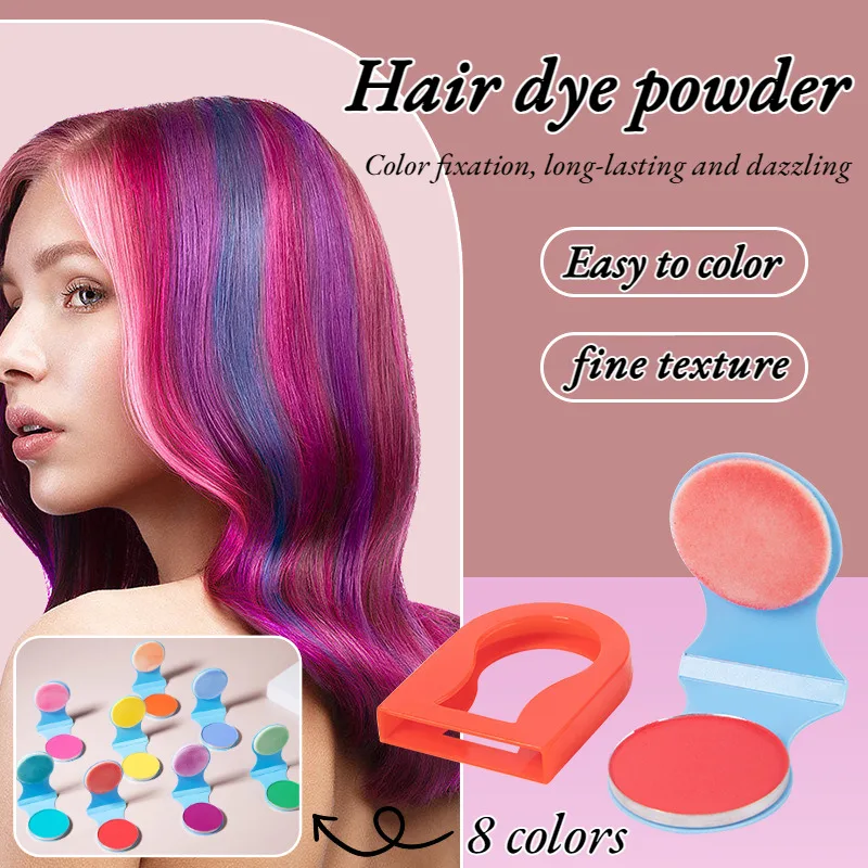 

Makeup Hair Color Powder Colorful Quick Color Hair Beauty Powder Braid Hair Color Powder