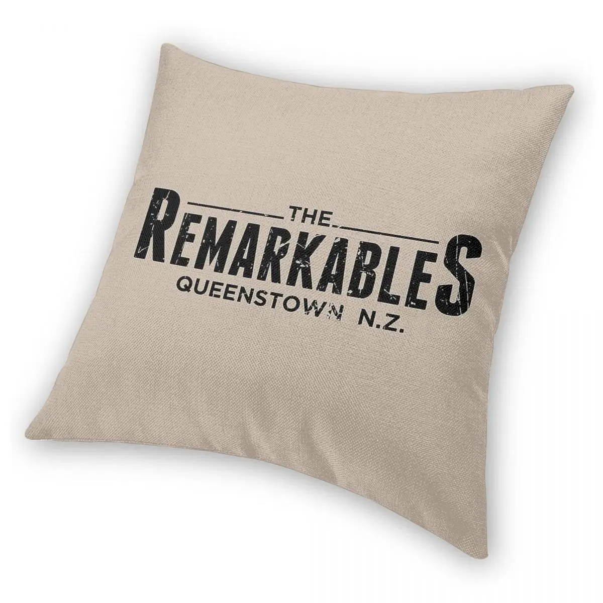 ملاحظة Queenstown نيوزيلندا ساحة المخدة البوليستر الكتان المخملية المطبوعة كيس وسادة غرفة كيس وسادة بالجملة 18"