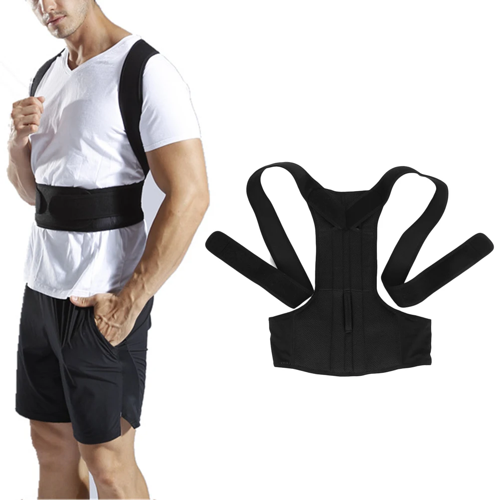 

Hunchback Correction Belt Posture Brace for Men Women Adjustable Back Support Corrector Relieves Pain Lumbar Spine Straightener