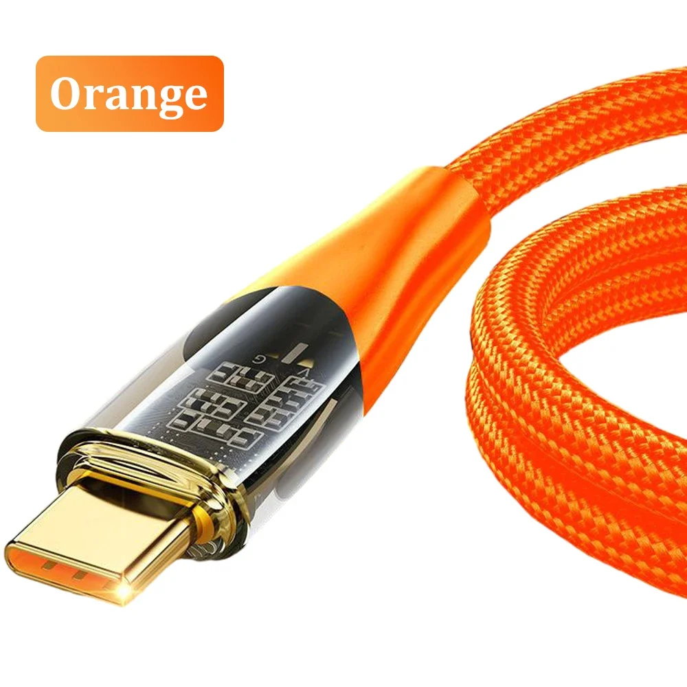 Super Fast Charging Data Cord  120W 6A USB To Type C Cable For Xiaomi 12 Redmi Note 11 S22 S21 Huawei Charger Cord