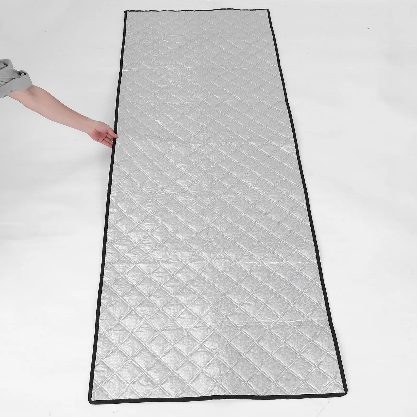 Chest Freezer Insulated Cover 200x75cm Upright Outdoor Refrigerator Foil Sunshade Commercial Freezer Heat Shield