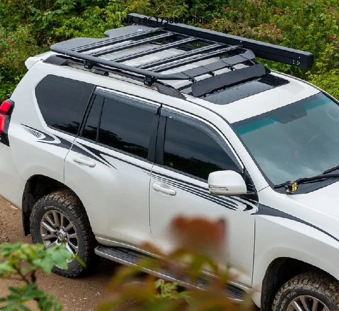 New 2025 Aluminum Alloy Roof Rack Multifunctional Expansion Platform Crossbar Special Car Luggage Rack for SUV ORV