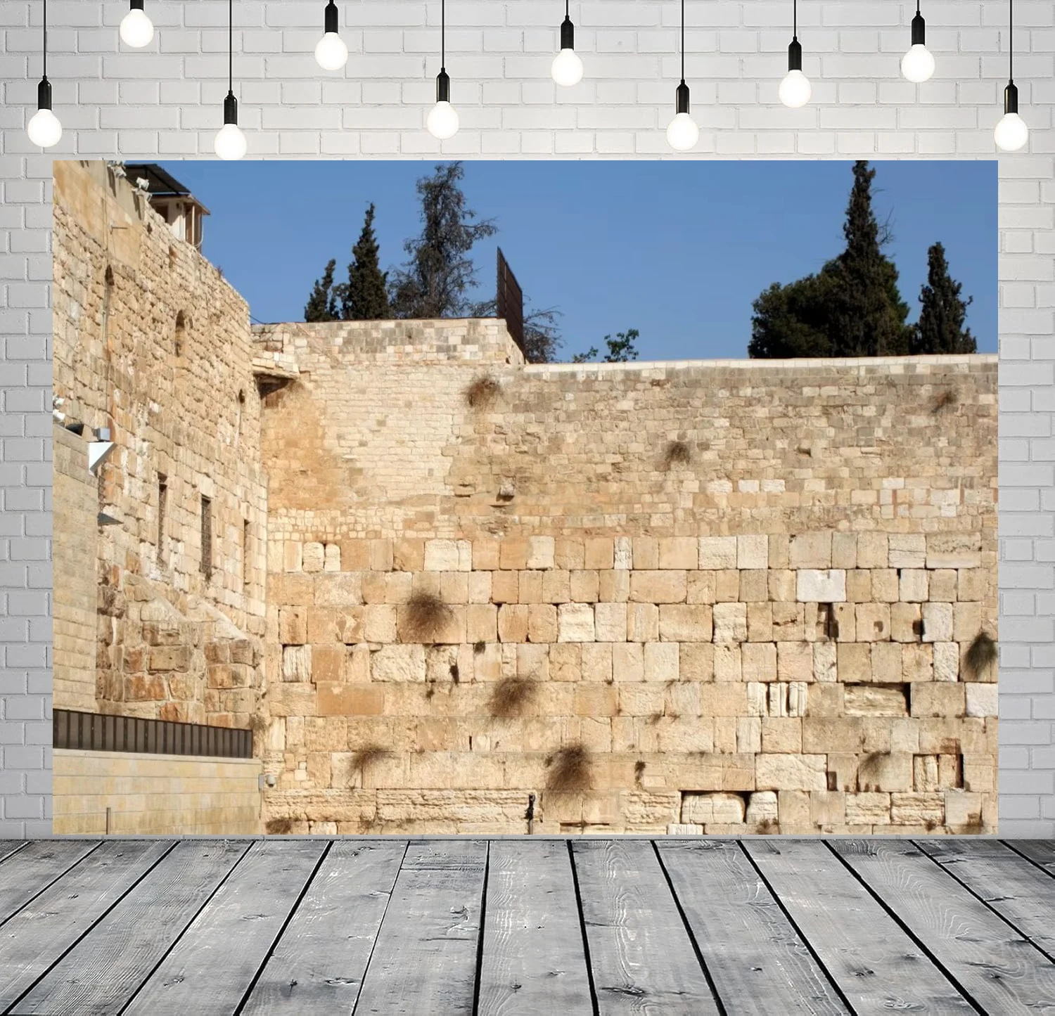 Fondo Fotográfico de la Pared del Lágrimos en Jerusalén, Paisaje Urbano Histórico de Israel, Lugar Histórico, Pared Occidental, Ciudad Antigua, Banner de Fondo