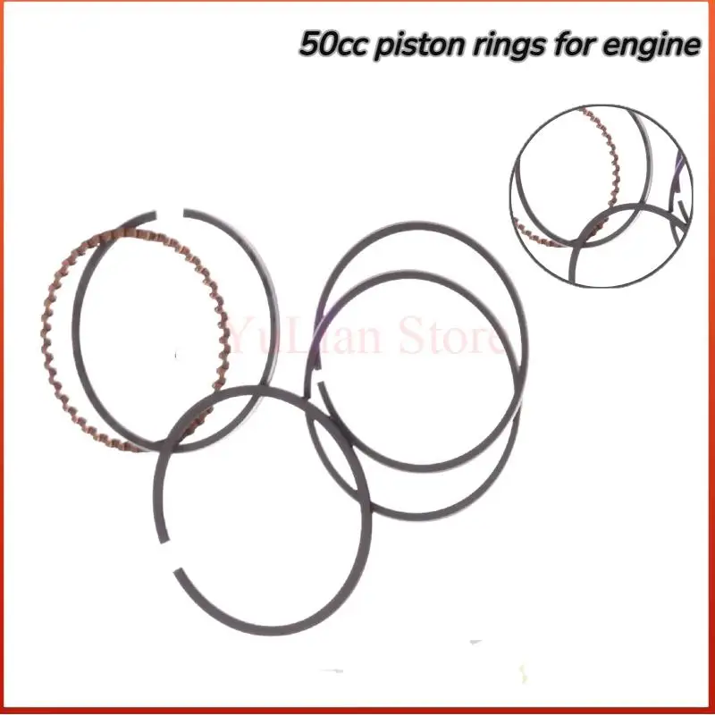 

High quality Motorcycle Piston Kit Cylinder Kit Piston Ring for GY6-50 50 CC STD Refitted Enlarged Gasket Kit Set