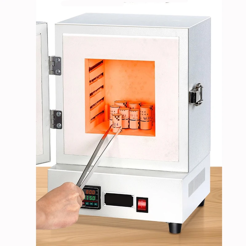 1150 High-Temperature Electric Muffle Porcelain Vacuum Heat-Resistant Dental Casting Furnace, Laboratory Furnace