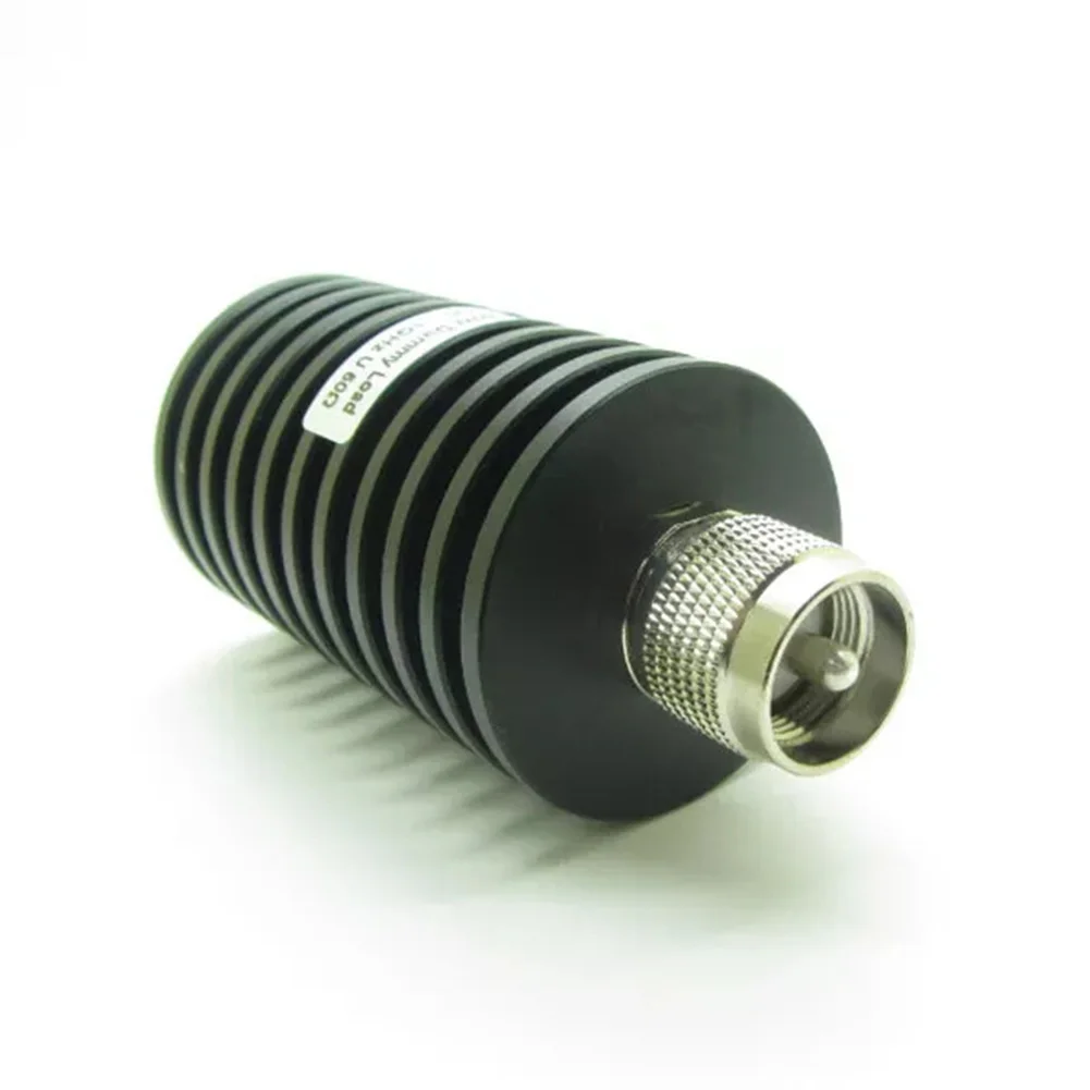 RF Coaxial Dummy Load Resistor, UHF PL259 Male Connector, 5-100W, 50Ω, 0-1GHz, Suitable For SO-239 Electrical Equipment Tools