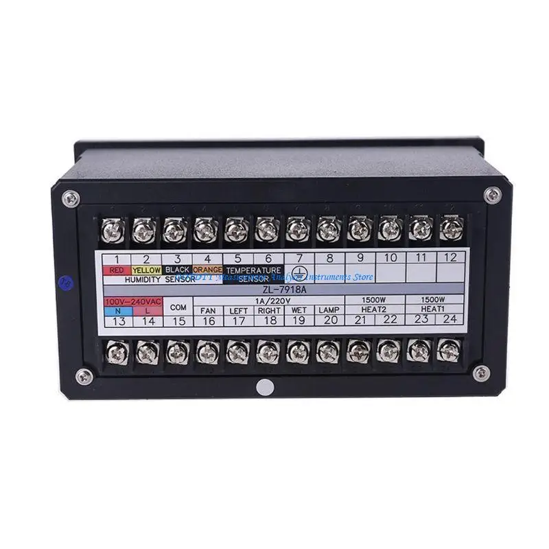 367D Incubator lab Digital Automatic Incubator Controller Egg Incubator Controller Egg Hatcher Temperature Humidity Incubator