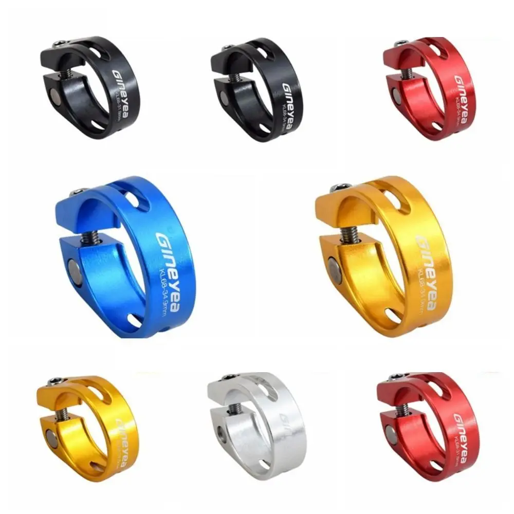 

31.8/34.9mm Bicycle Seatpost Clamp Aluminum Alloy Quick Release Seat Tube Clamp Durable Ultralight Bike Seat Tube Clip