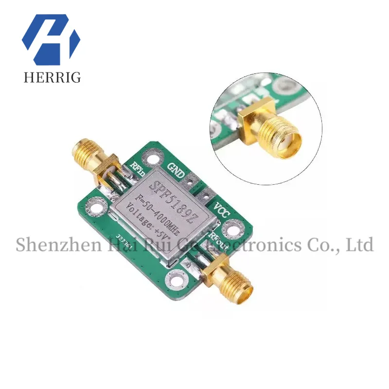 

RF Low Noise Amp Amplifier LNA 50-4000MHz SPF5189 NF=0.6dB spot direct shooting